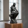 Купити бронзову скульптуру «Шепіт Сирени» — інтер'єрна статуя Кікі Сміт стиль, 105 см