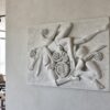 Купити барельєф з бетону «Шепіт Вічності» | Абстрактний декор Луїза Буржуа стиль, 40x70 см