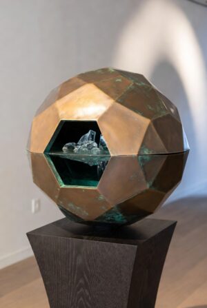 Купити бронзову скульптуру «Мить Осяяння» — аналог Olafur Eliasson, 105 см