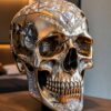 Купити бронзову скульптуру «Бронзовий Череп Вічності» — аналог Diamond Skull Херста, 105 см